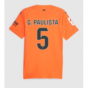 Valencia Gabriel Paulista #5 Tredje trøje 2023-24 Kort ærmer